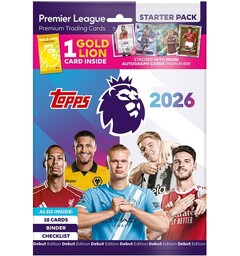 Premier League 2026 Starter Pack Topps