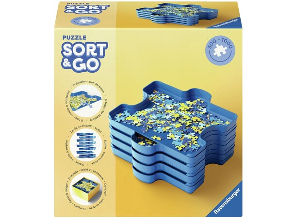 Puzzle Sort & Go 300-1000 bitar Ravensburger 
