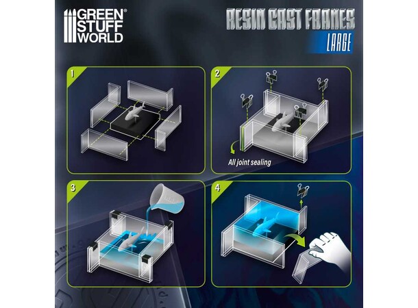 Resin Cast Frames - Large Green Stuff World 