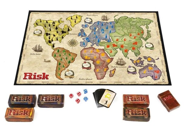 Risk Brädspel Svensk utgåva 