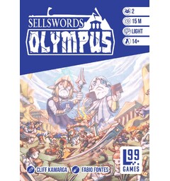 Sellswords Olympus Kortspel Second Edition