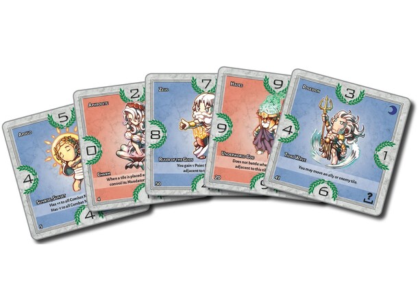 Sellswords Olympus Kortspel Second Edition 