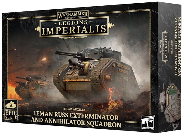 Solar Auxilia Leman Russ Exterminator The Horus Heresy - Legions Imperialis 
