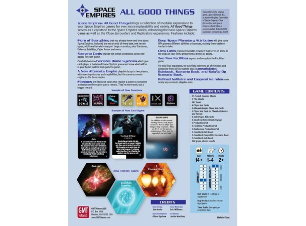 Space Empires All Good Things Expansion Expansion till Space Empires 