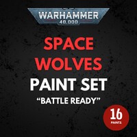 Space Wolves Paint Set Warhammer 40K - Battle Ready