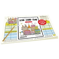 Stad-Land-Flod Block Partyspel Svensk utgåva