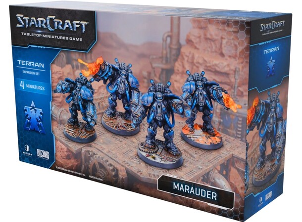 StarCraft Terran Marauder Tabletop Miniatures Game 