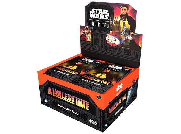 Star Wars A Lawless Time Display Star Wars Unlimited - Booster Box 