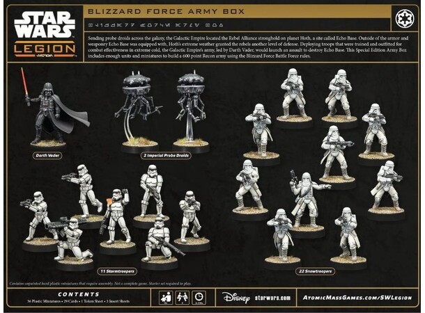 Star Wars Legion Blizzard Force Army Box Special Edition 