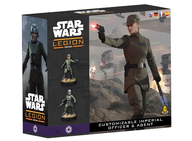Star Wars Legion Customizable Imperial Officer & Agent 