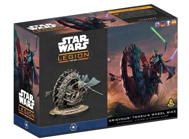 Star Wars Legion Grievous TSMEU-6 Wheel Bike 