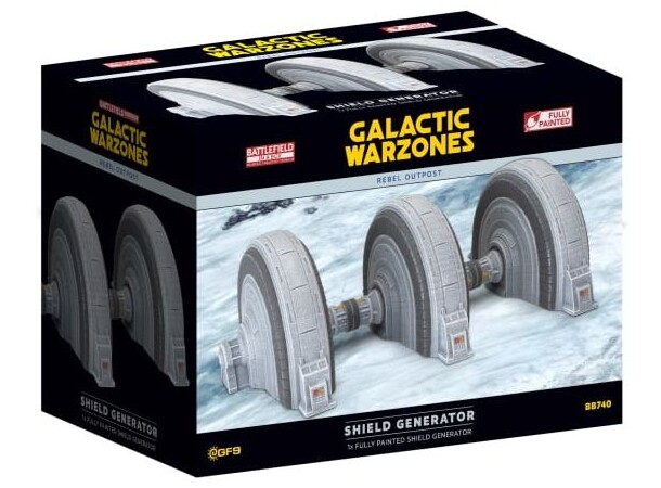 Terräng Rebel Outpost Shield Generator Battlefield in a Box - Galactic Warzones 