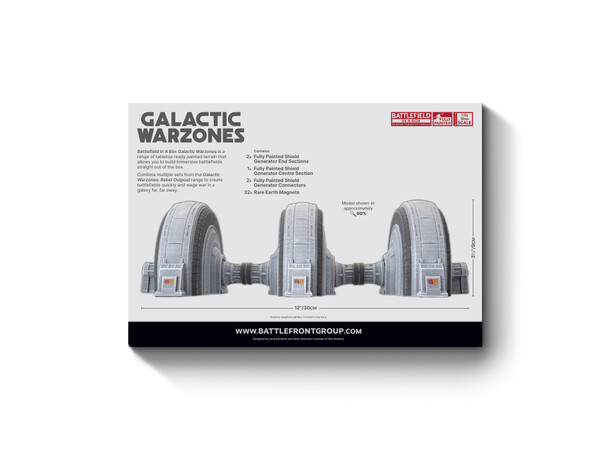 Terräng Rebel Outpost Shield Generator Battlefield in a Box - Galactic Warzones 