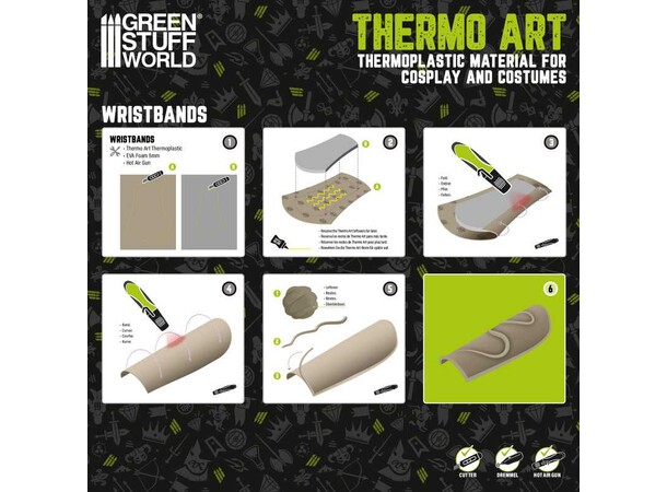 ThermoArt Transparent 200x300mm Green Stuff World 