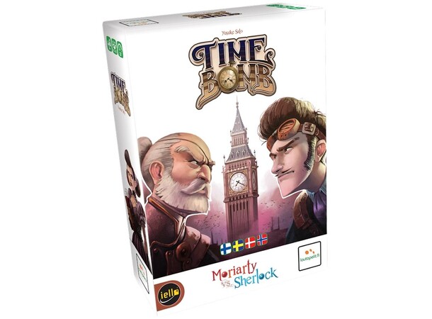Timebomb Moriarty vs Sherlock Kortspel Svensk Utgåva 