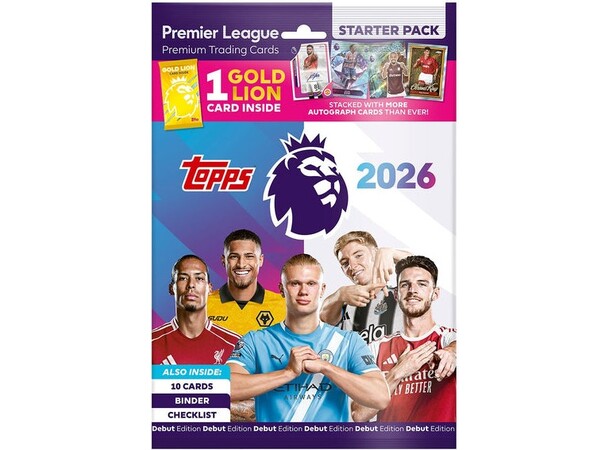 Topps Premier League 2026 Starter Pack 