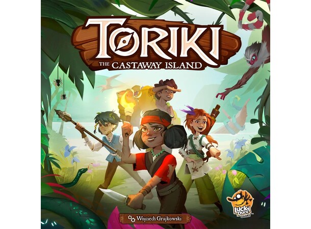 Toriki The Castaway Island Brädspel 