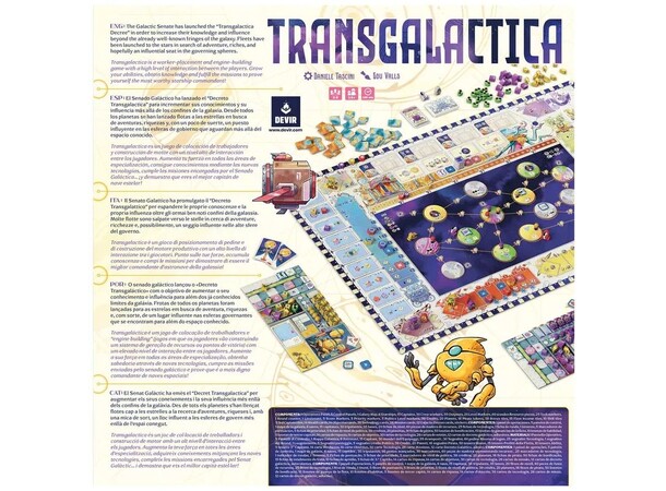 Transgalactica Brädspel 
