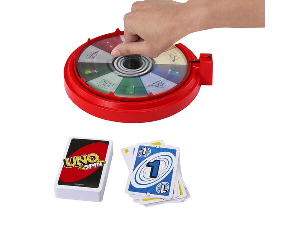 UNO Spin Brädspel Svensk utgåva 