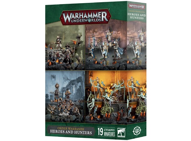 Underworlds Heroes & Hunters Warhammer Underworlds Order Warbands 