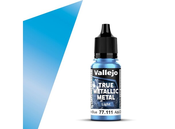 Vallejo True Metallic Light Sapphire Blue - True Metallic Metal 