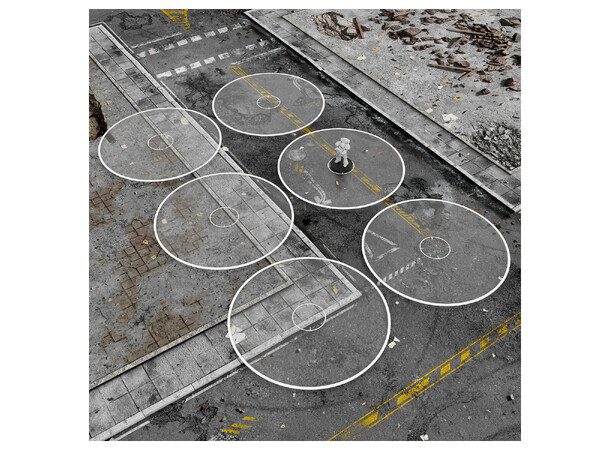 WTC Terrain Clear Objective Markers x6 Green Stuff World 