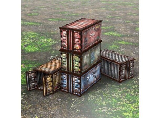 WTC Terrain Container Green Stuff World 