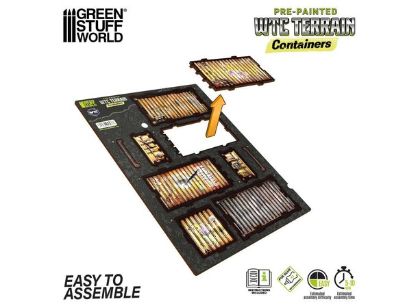 WTC Terrain Container Green Stuff World 