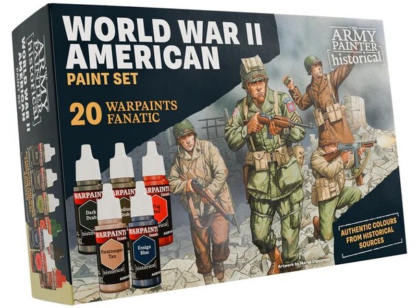 Warpaints Fanatic World War II American Army Painter - Historical 