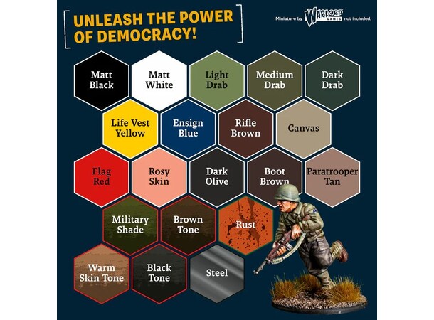 Warpaints Fanatic World War II American Army Painter - Historical 