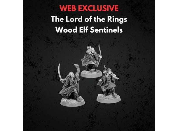 Wood Elf Sentinels Middle-earth Strategy Battle Game 