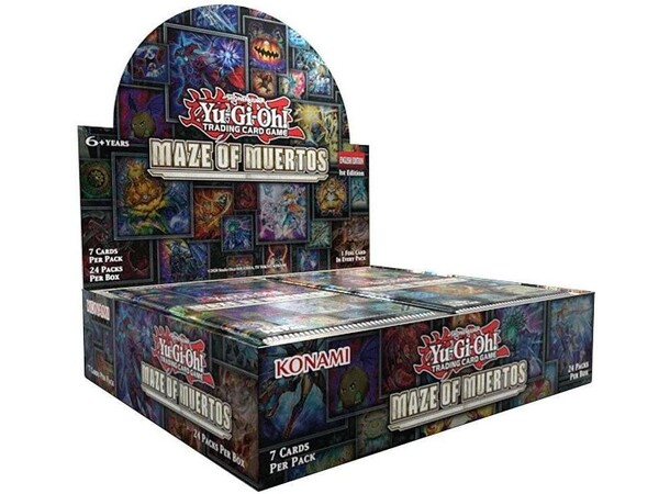 Yu-Gi-Oh Maze of Muertos Booster Box 