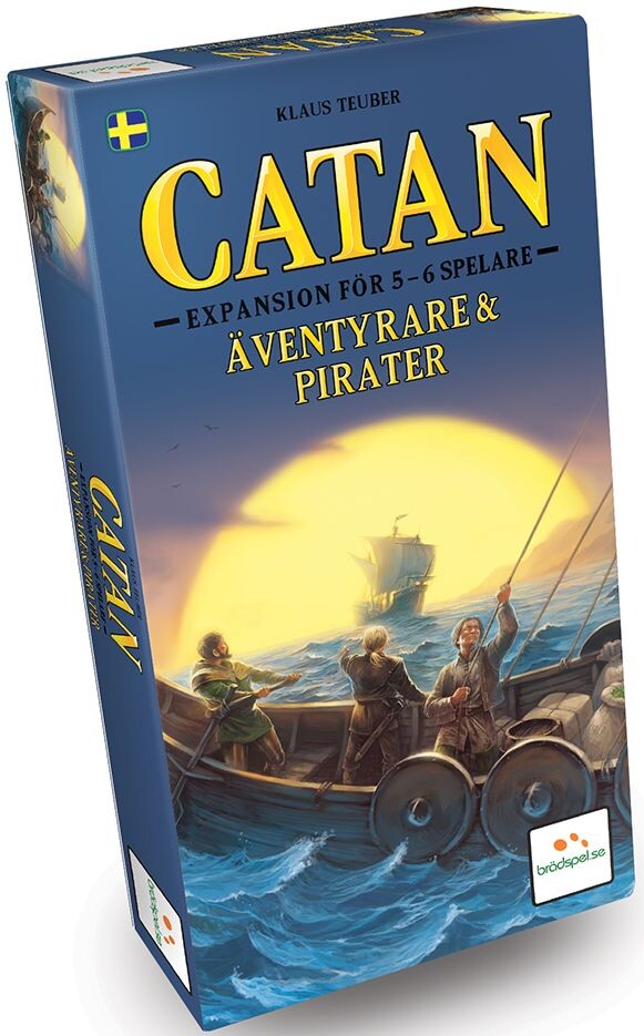 Catan Expansion - Äventyrare 5-6 Äventyrare & Pirater - Svensk utgåva