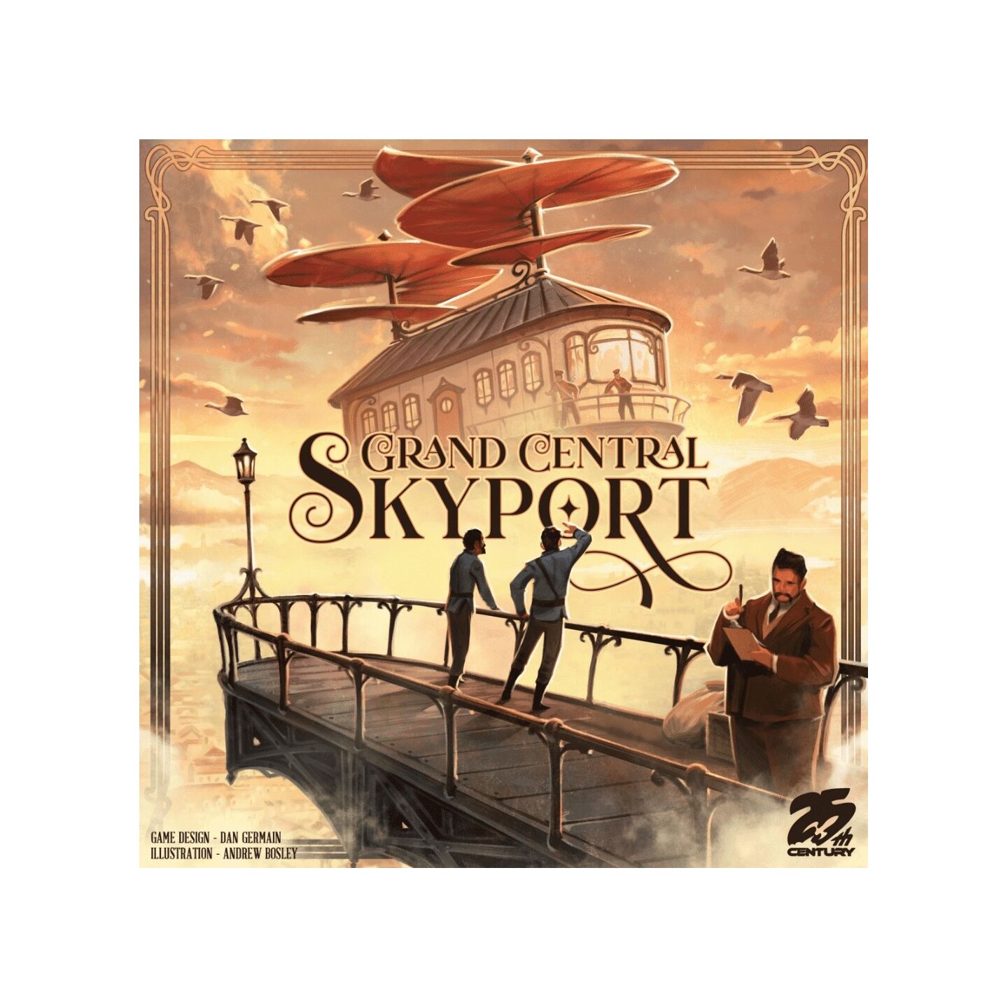 Grand Central Skyport DE Brädspel Deluxe Edition