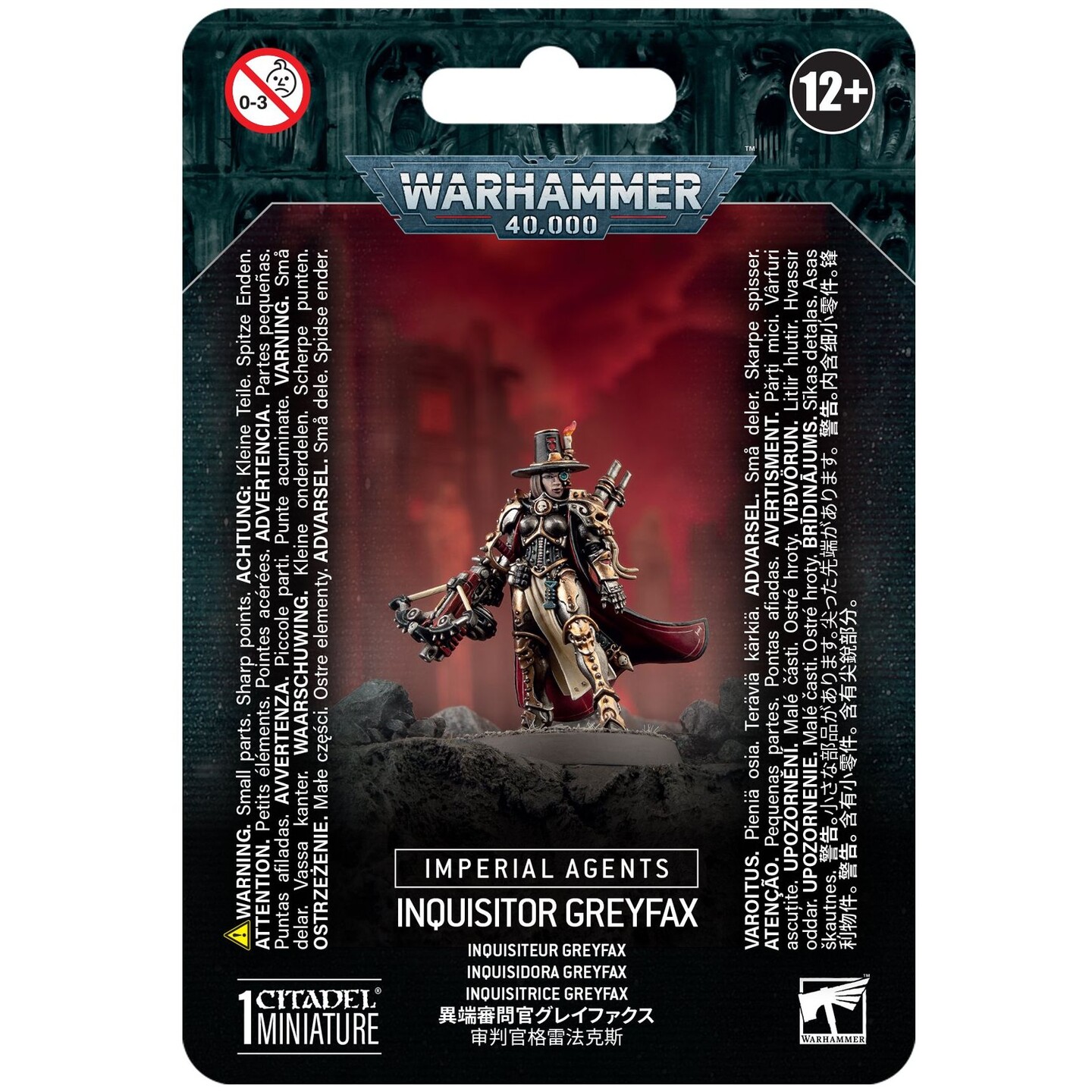 Imperial Agents Inquisitor Greyfax Warhammer 40K