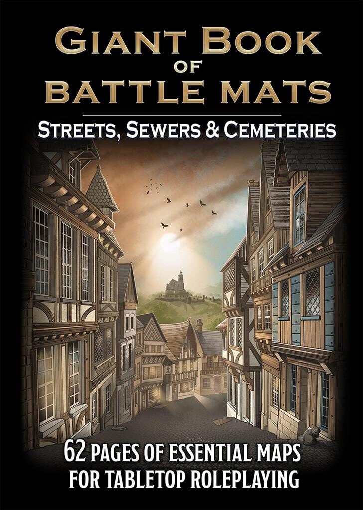 Book of Battle Mats GIANT Streets/Sewers Streets, Sewers & Cemeteries