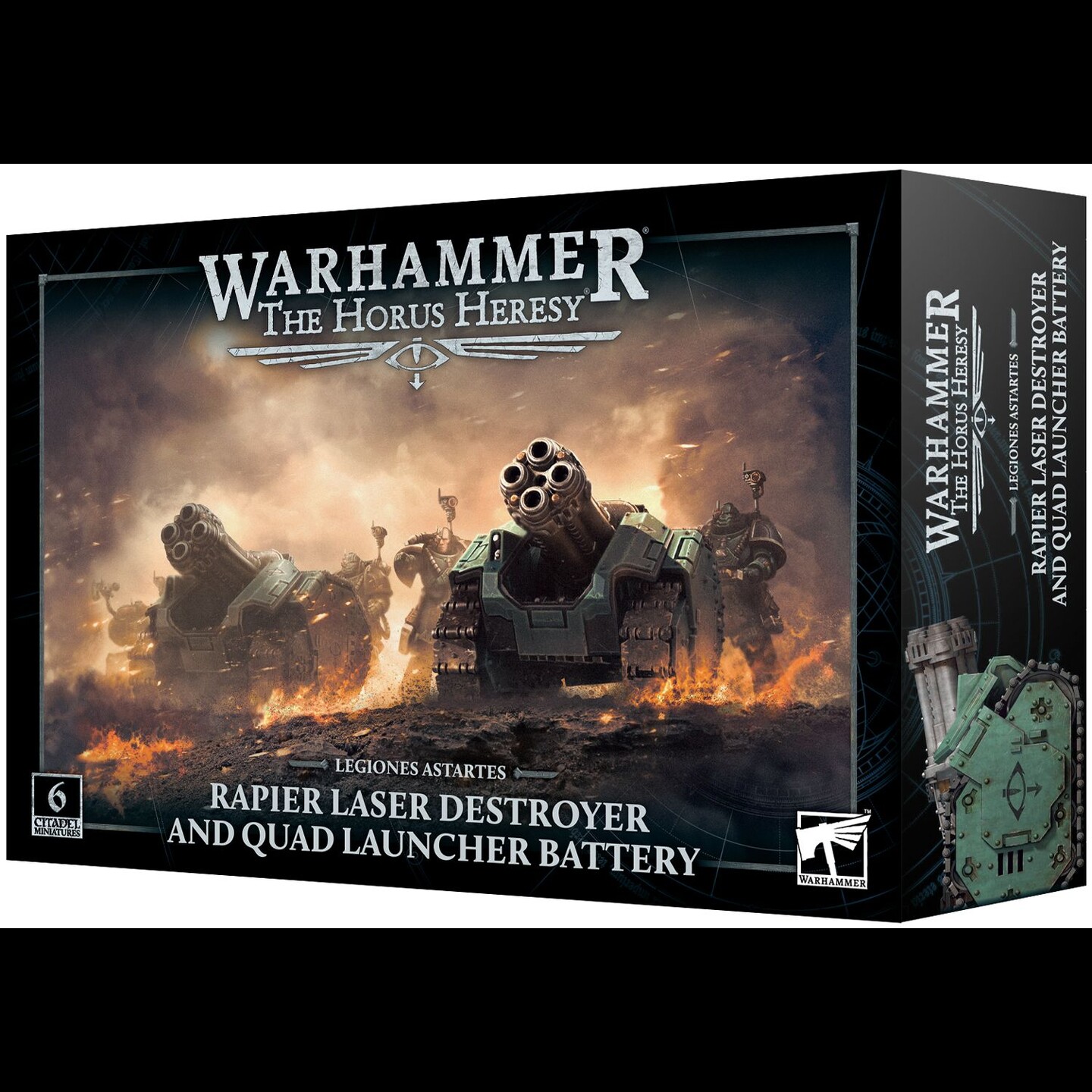 Legiones Rapier Laser Destroyer Quad Launcher Battery - The Horus Heresy
