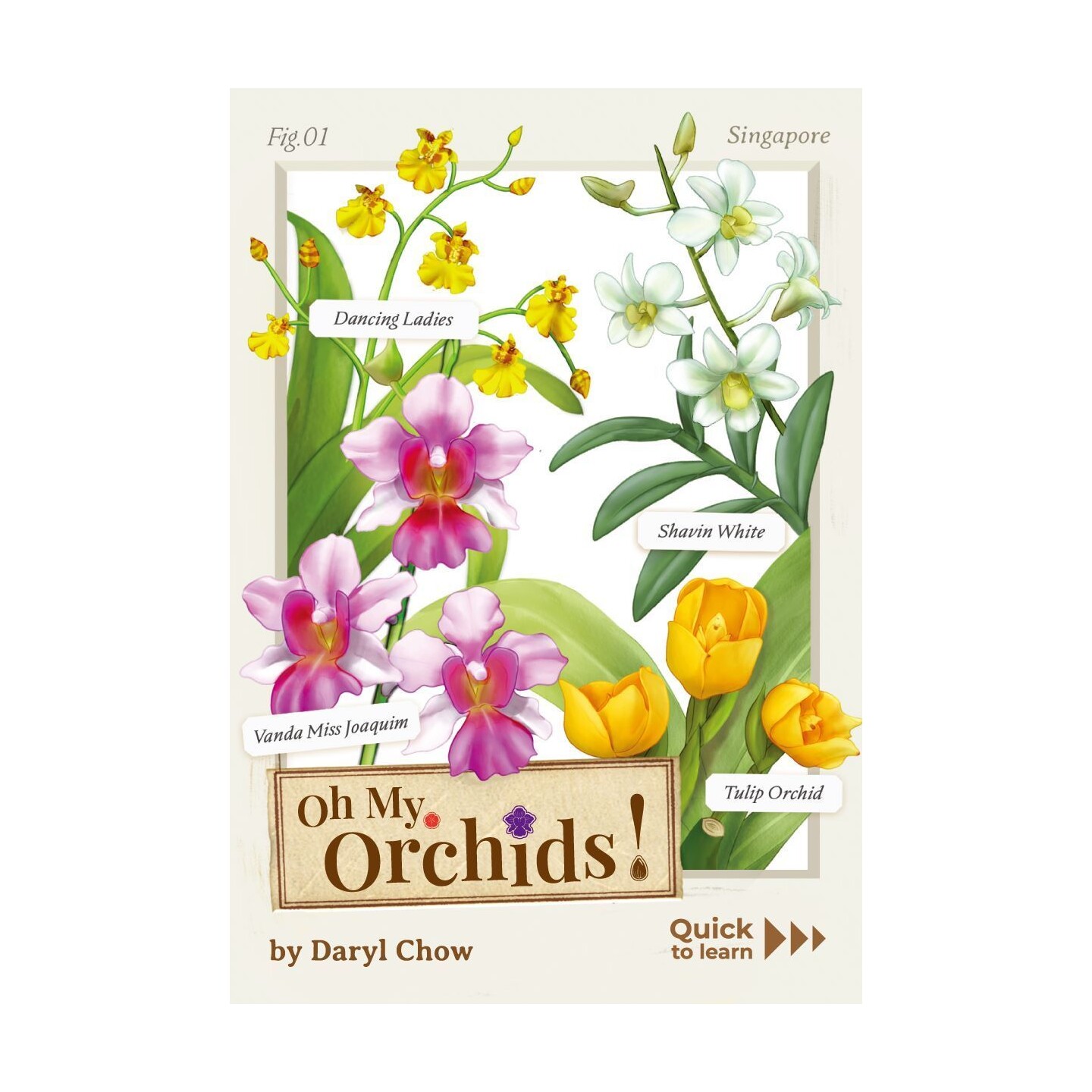 Oh My Orchids Kortspel