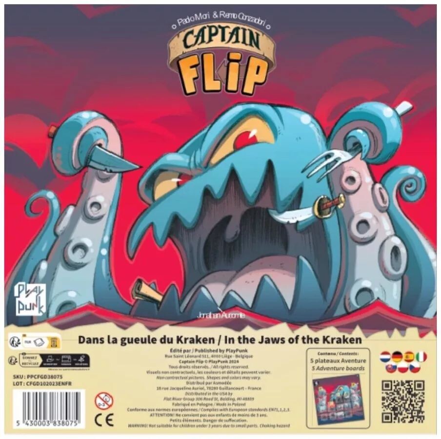 Captain Flip In the Jaws of the Kraken Expansion till Captain Flip