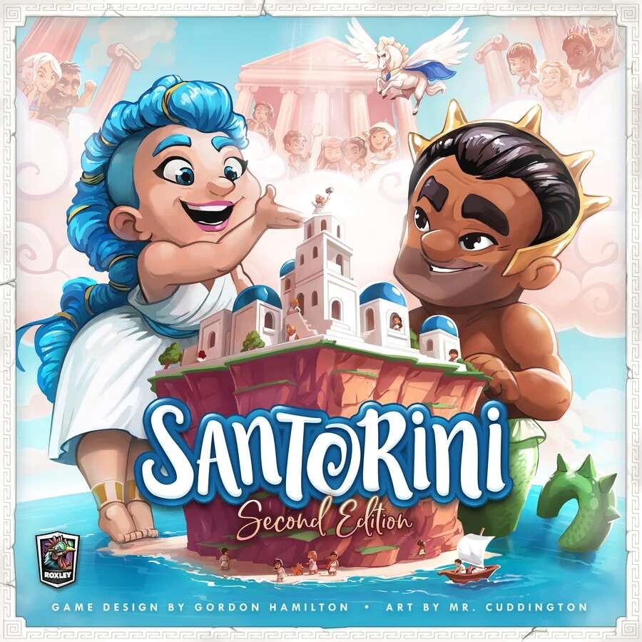 Santorini Second Edition Brädspel