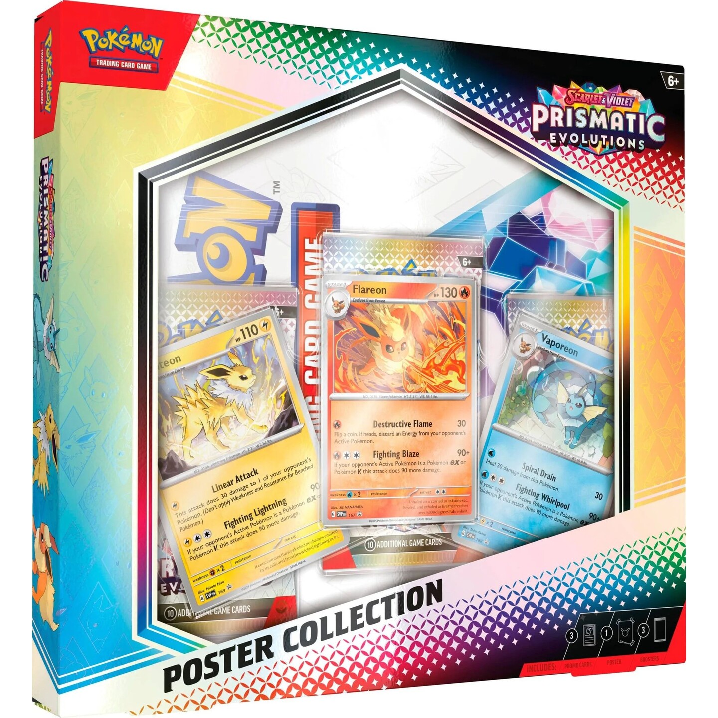 Pokemon Prismatic Evolutions Poster Coll