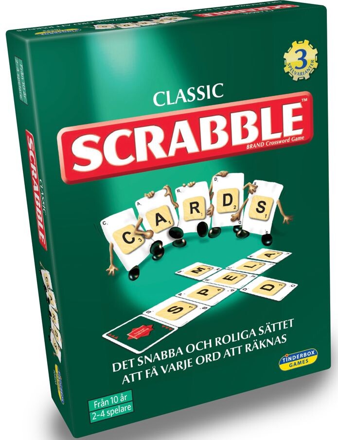 Scrabble Kortspel Svensk utgåva