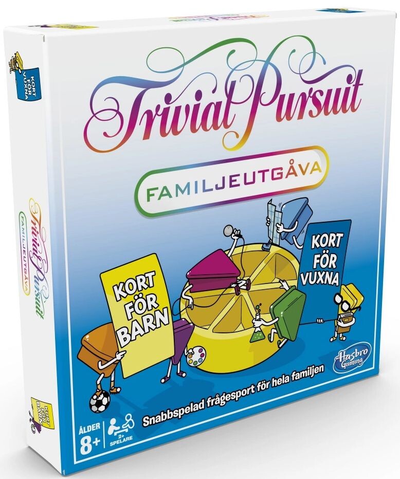 Trivial Pursuit Family Brädspel Svensk utgåva