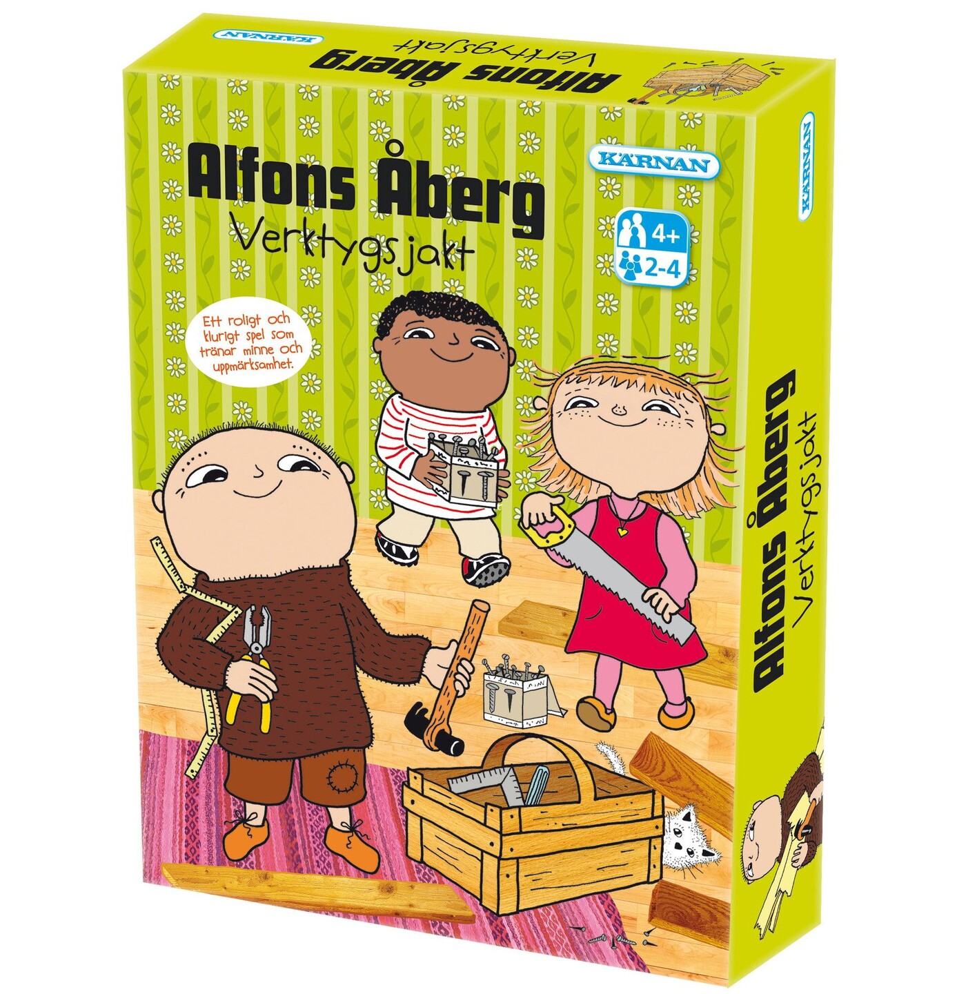 Alfons Åberg Verktygsjakt Brädspel Svensk utgåva