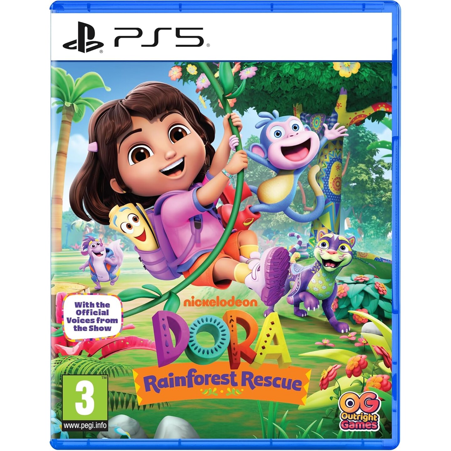Dora Rainforest Rescue PS5