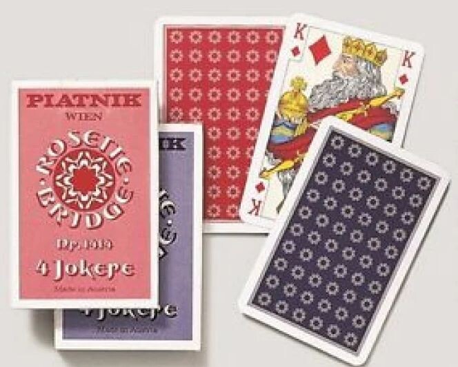 Rosette Bridge Playing Cards - 2 st