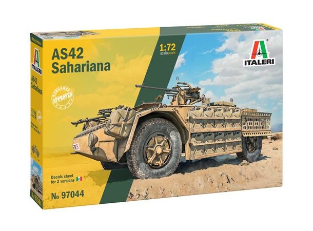AS 42 Sahariana Italeri 1:72 Byggsats 