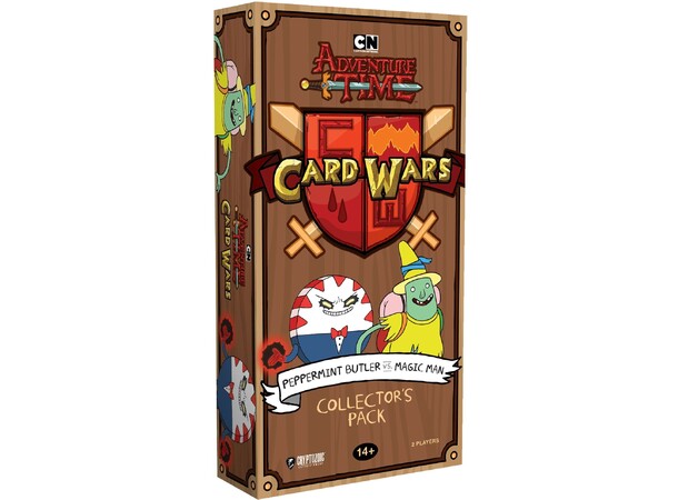 Adventure Time CW Butler vs Magic Man Card Wars Peppermint Butler vs Magic Man 