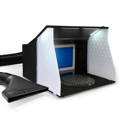 Airbrush Spray Booth - Med LED-belysning Green Stuff World