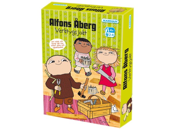 Alfons Åberg Verktygsjakt Brädspel Svensk utgåva 
